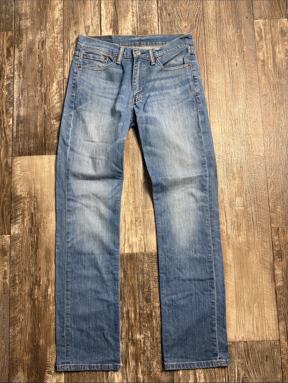 🌟Levi’s 514 Men's🌟 Light Blue Straight-Leg Jeans, W29-L32